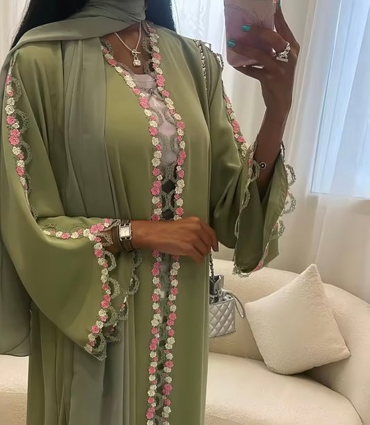 Kimono brodé Layana