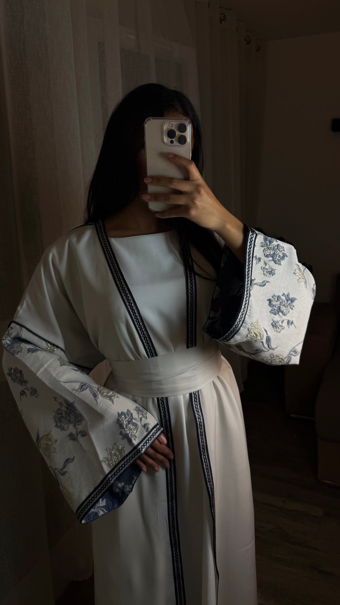 Abaya Lenyaa [ Blanc ]