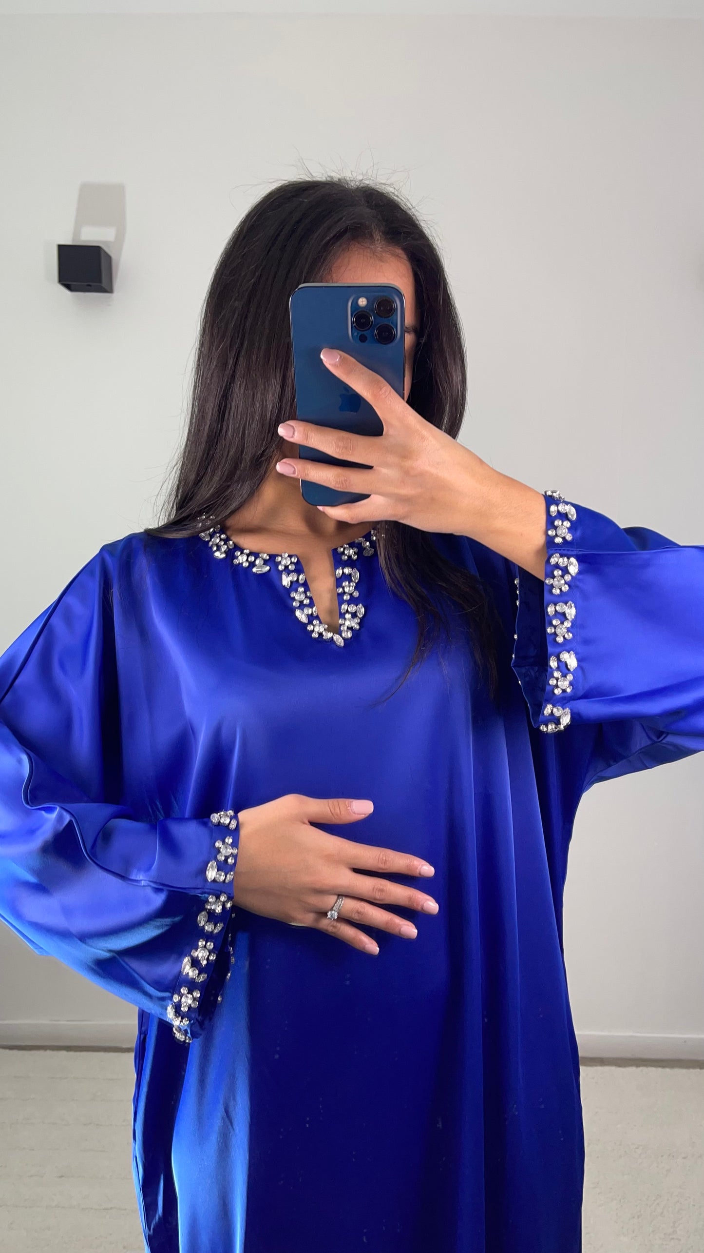 Abaya Inaya [ bleu ]