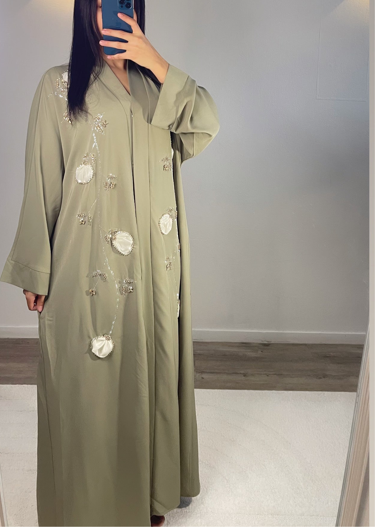 Abaya Jasminah [ vert d’eau