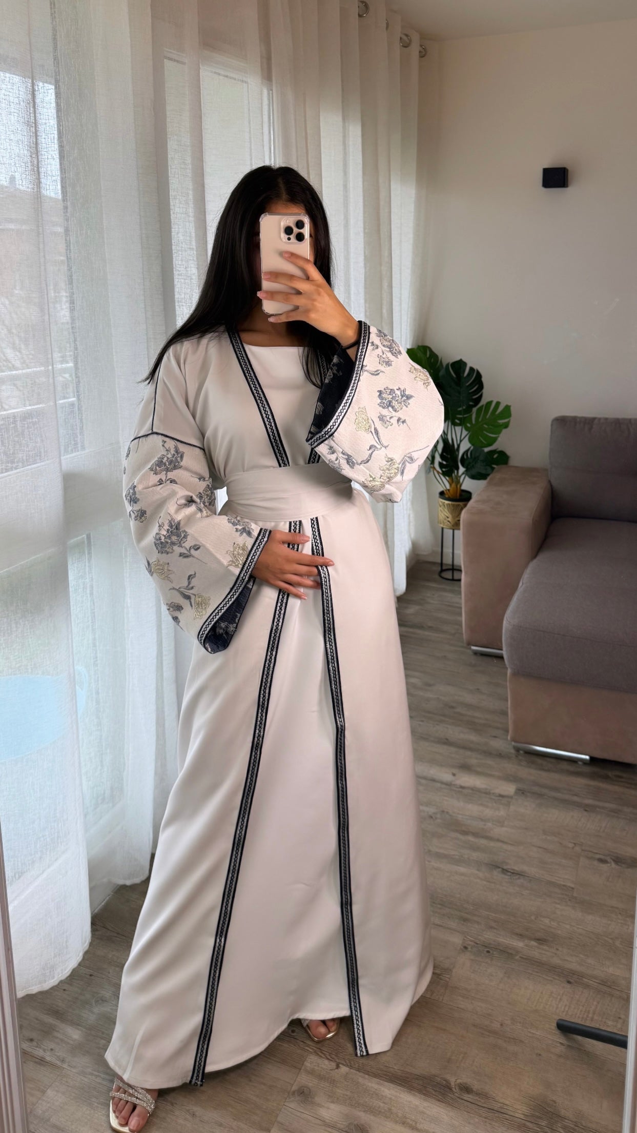 Abaya Lenyaa [ Blanc ]