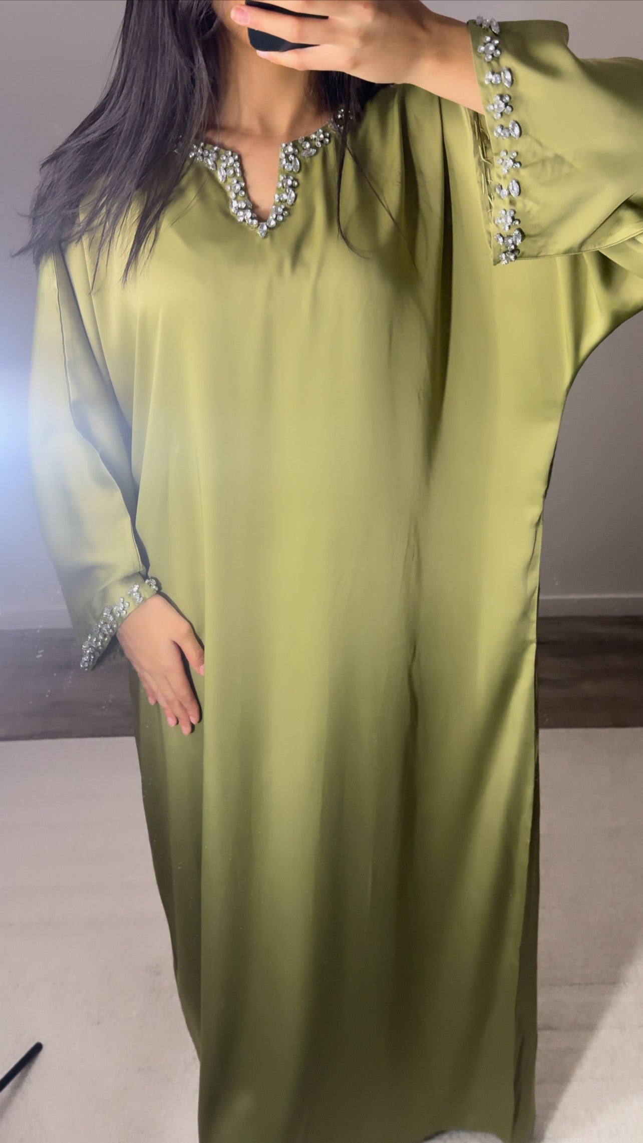 Abaya Inaya [vert olive ]