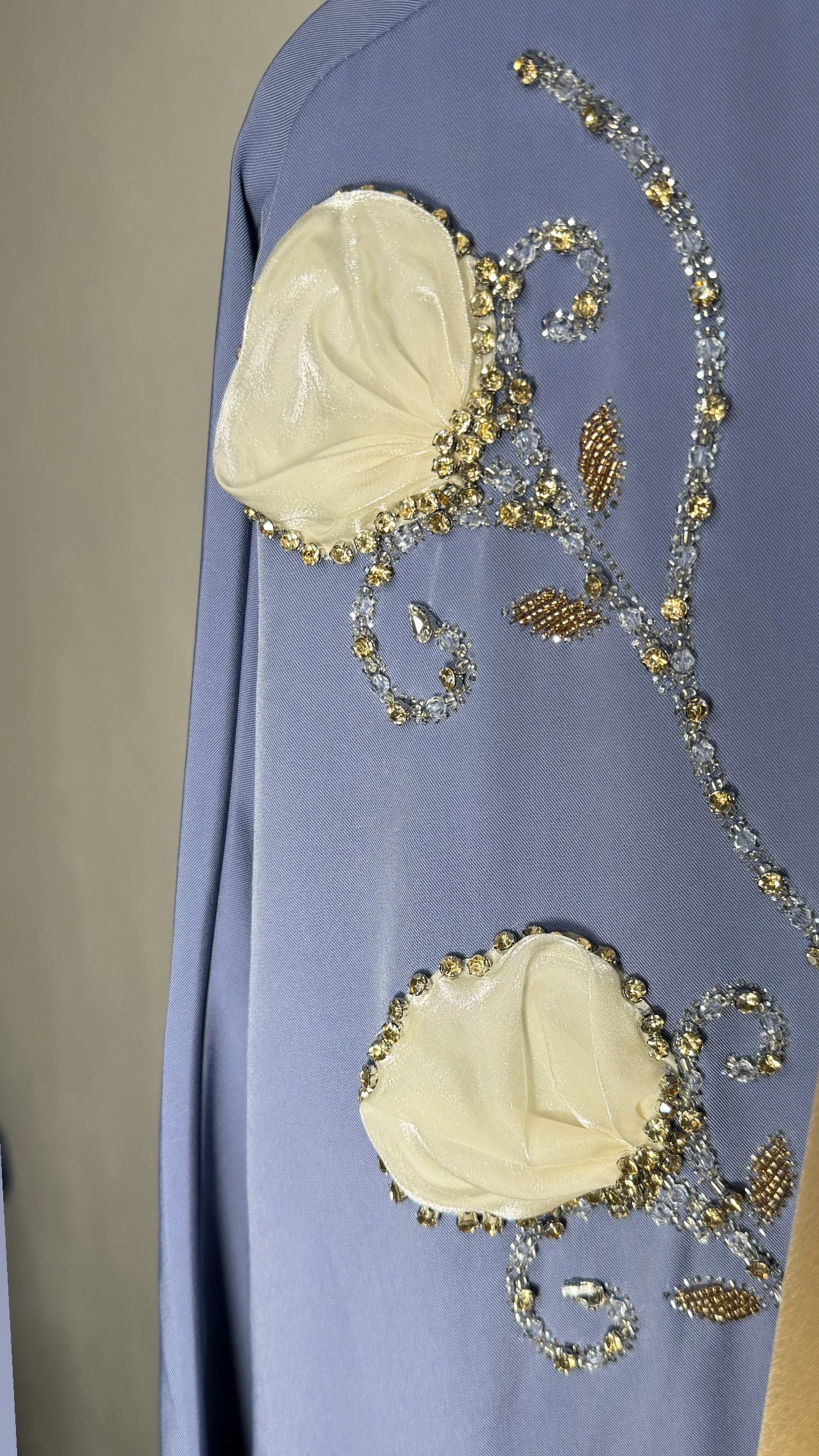 Abaya Jasminah [ Bleu ]