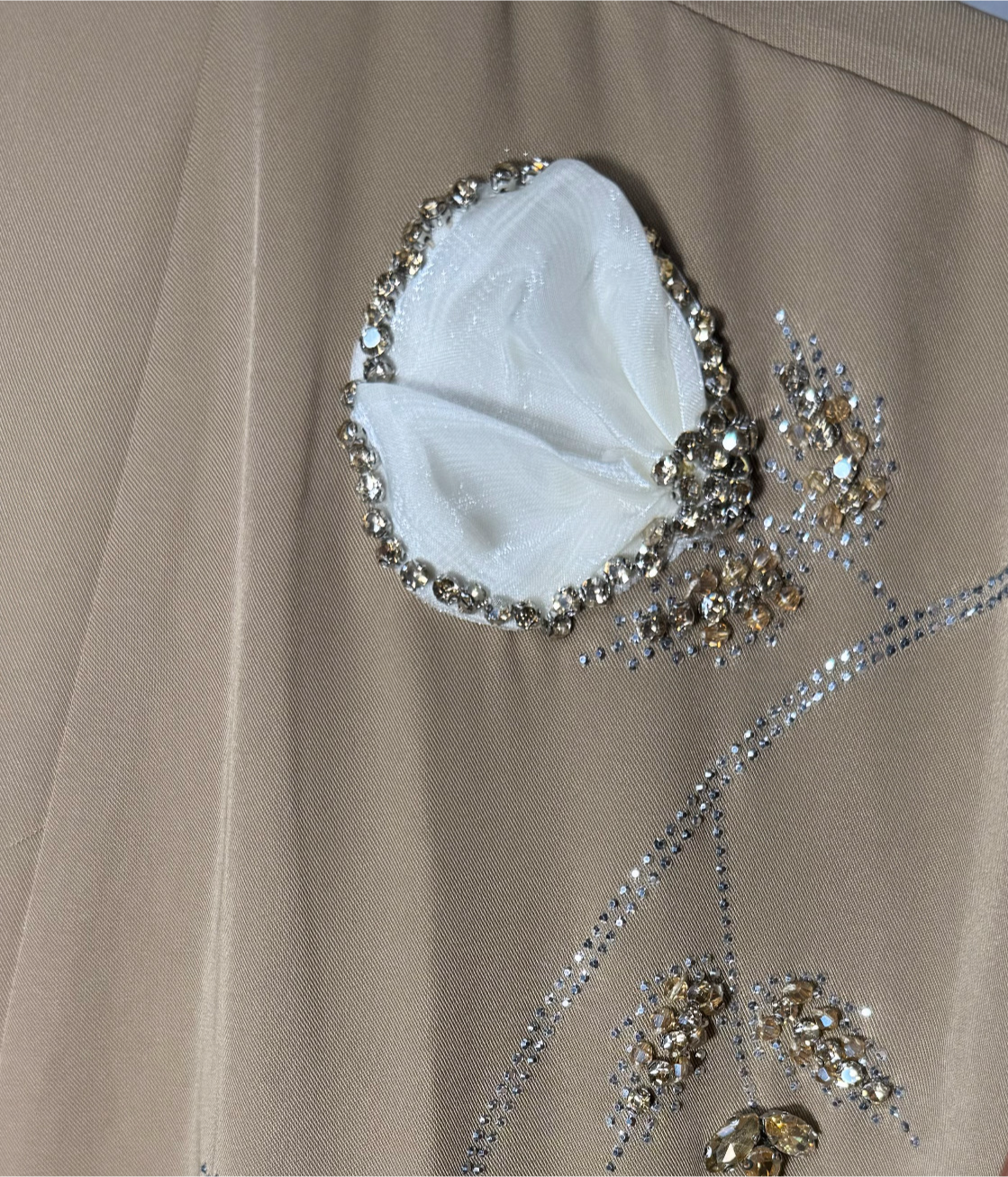 Abaya Jasminah [ Taupe]
