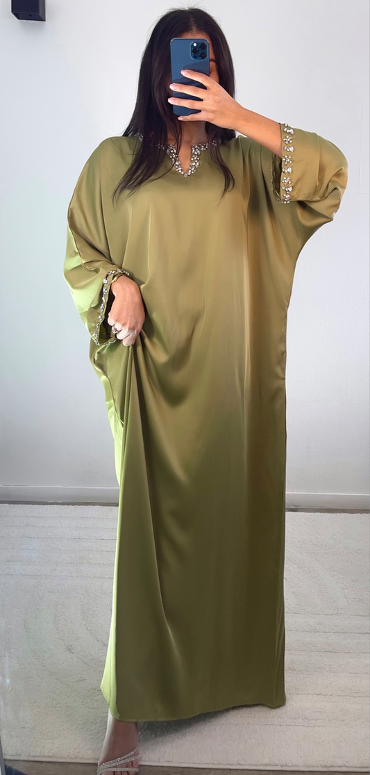 Abaya Inaya [vert olive ]