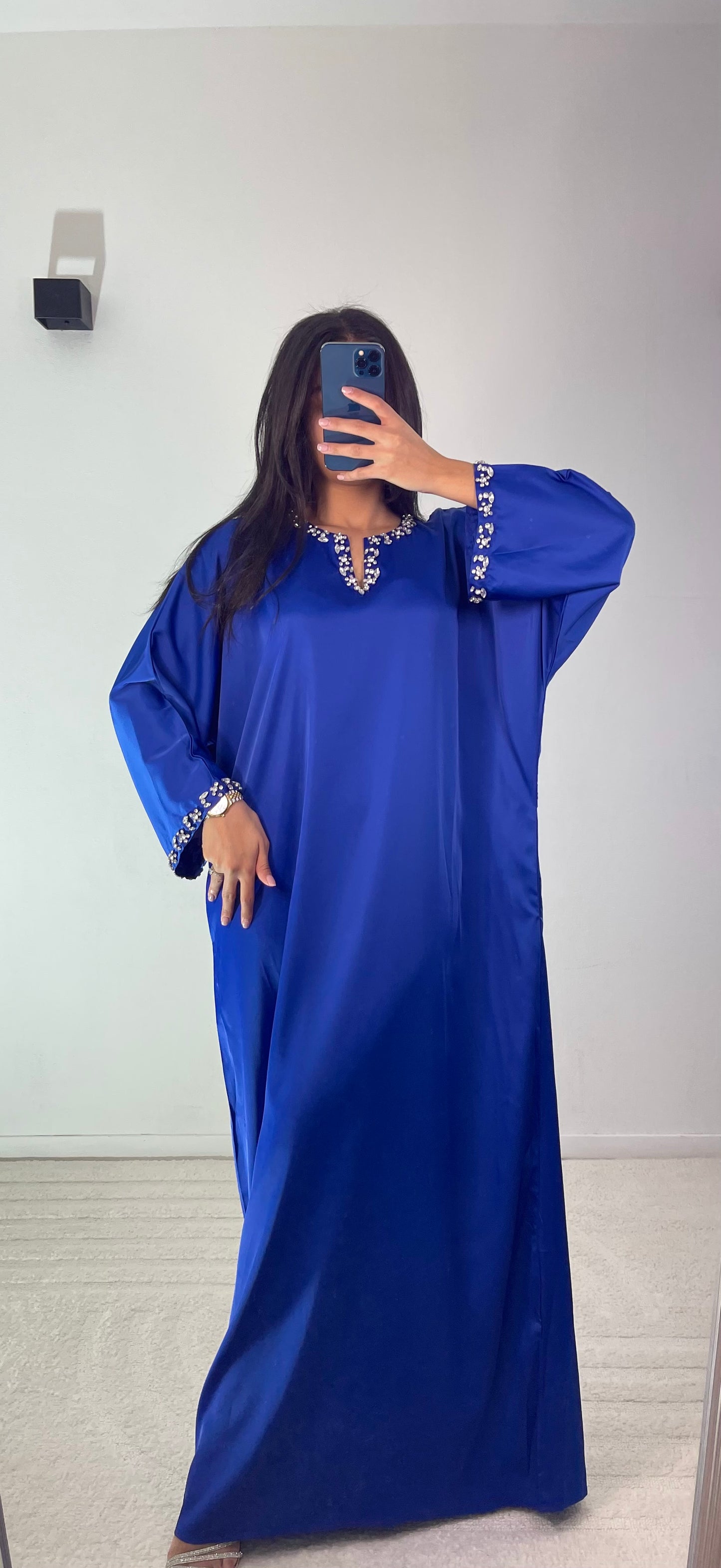 Abaya Inaya [ bleu ]