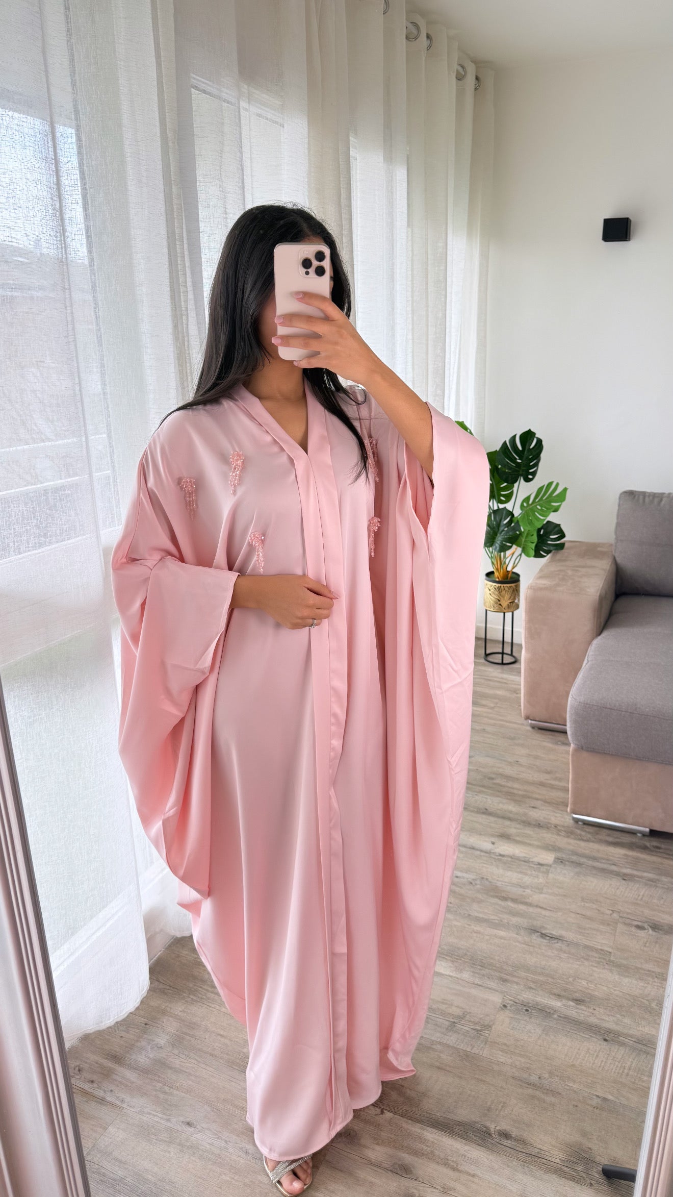 Abaya Naila [ Rose ]